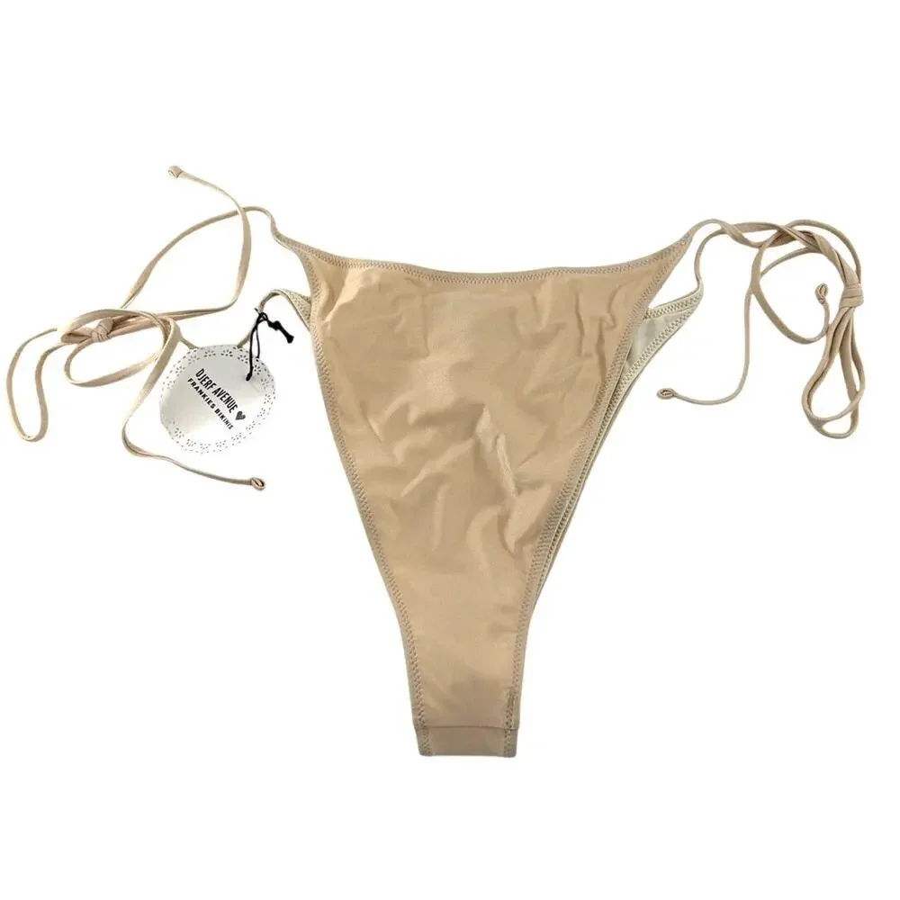 Frankies Bikinis Women's Sand Castle Divine Skimpy Bikini Bottom Size XXXL
